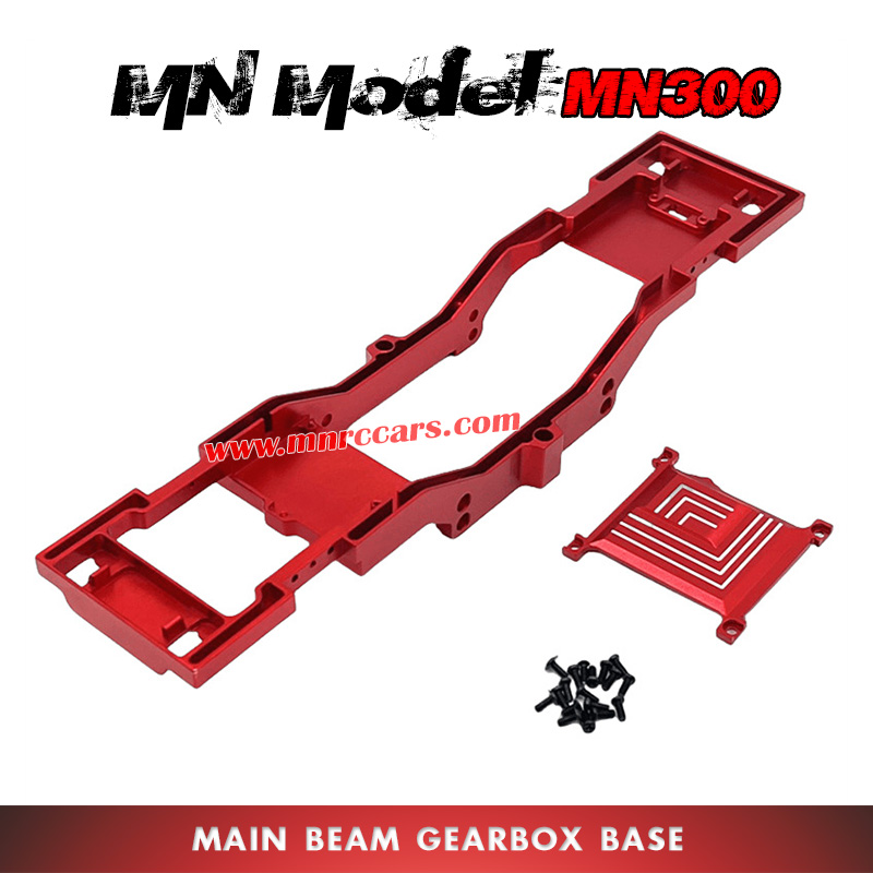 MN Model MN300 RC Car Upgrade Parts Main Beam Gearbox Base