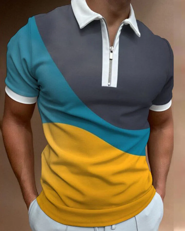 Men's Fashion Casual Polo Shirts