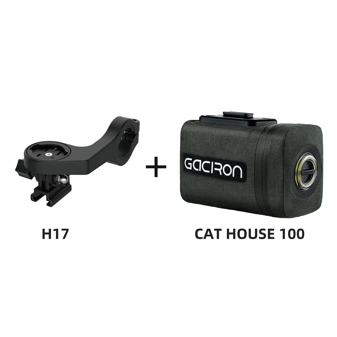 Gaciron CAT HOUSE 200 Handlebar Bag with Smart Warning Light