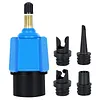 Paddle Board Valve Adapter Inflatable Pump Converter with 4 Nozzles
