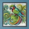 Diamond Painting-DIY Full Round Drill Parrot(40x40cm)