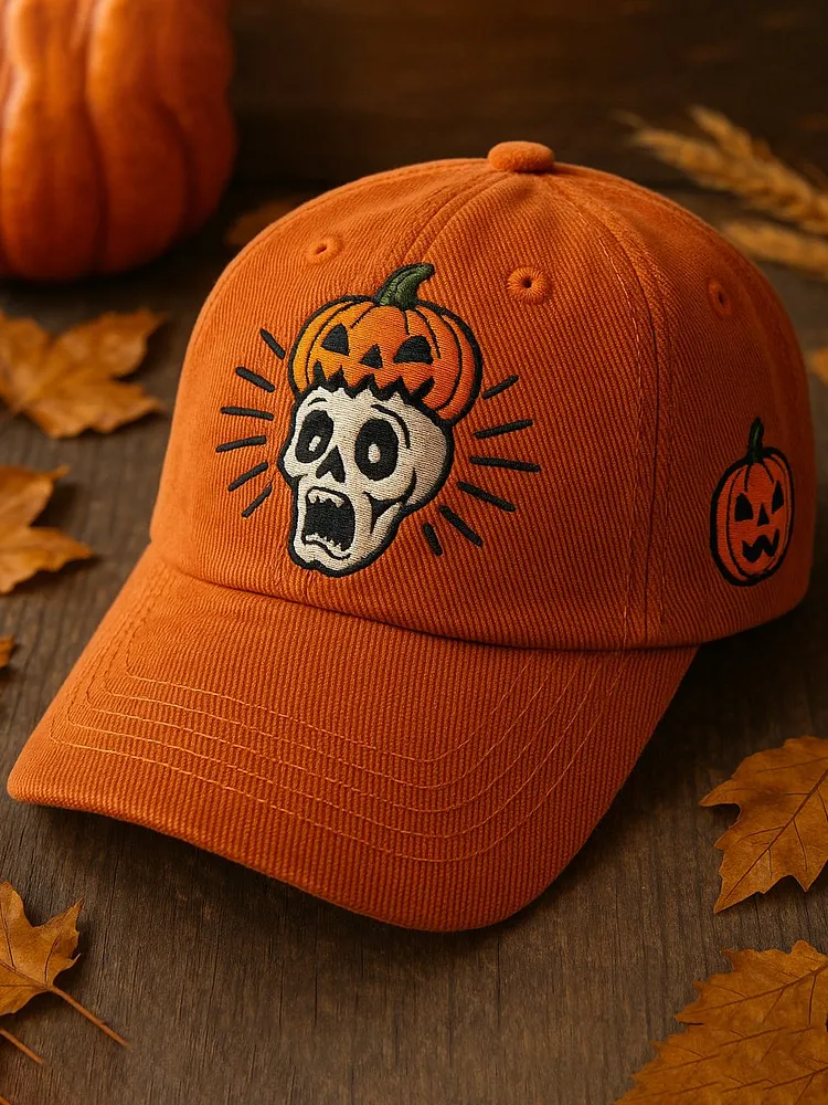 Unisex Fall Season Pumpkin Hat 