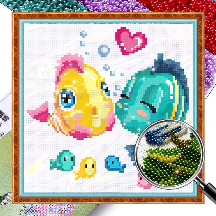 Animal - 9CT Bead Embroidery Cross Stitch(Partial Embroidery)