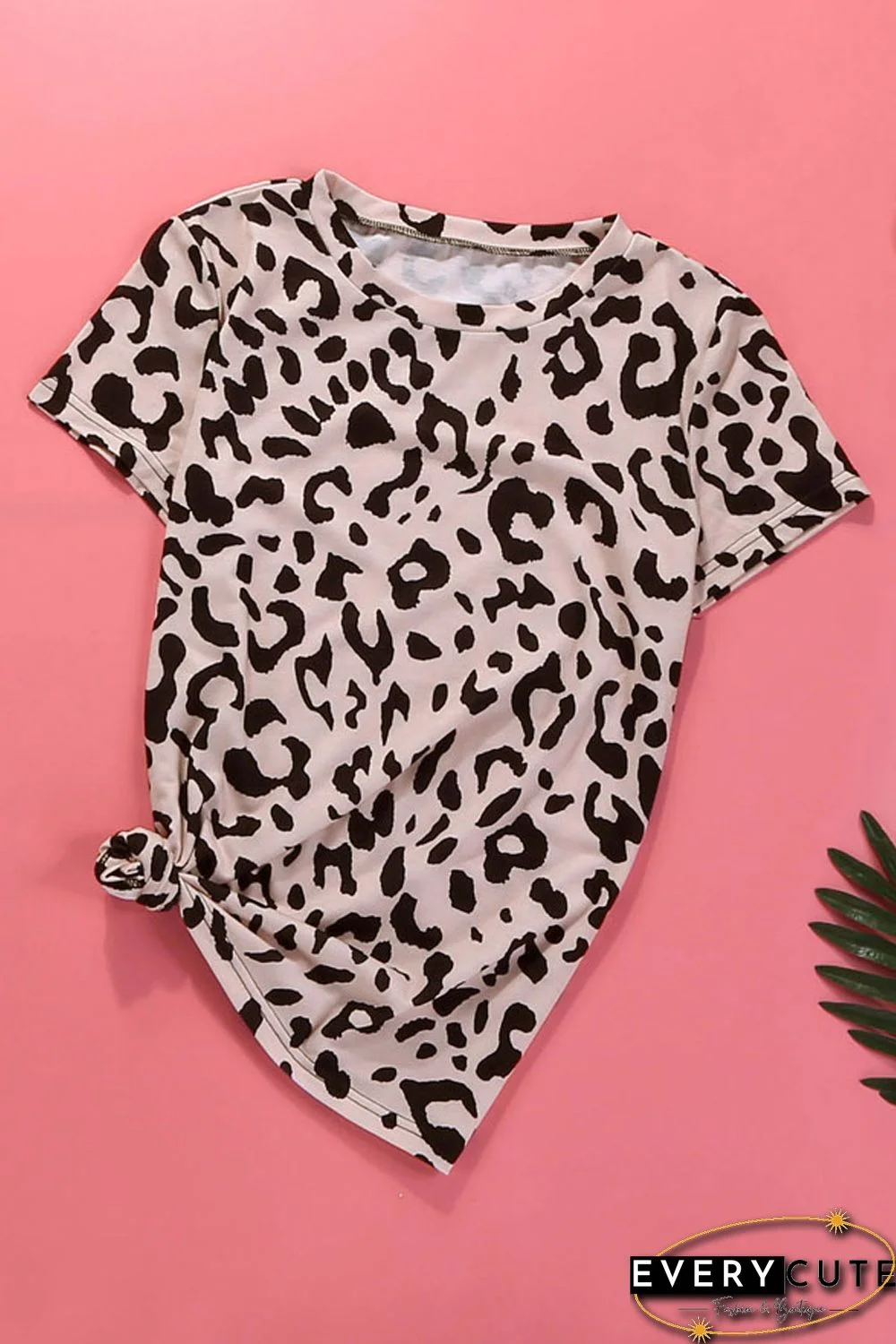 Into The Wild Leopard Print Tee