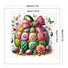 Pumpkin-Partial 11CT Stamped Cross Stitch Bead Embroidery 36*36cm/14.17*14.17in tapestrymarket
