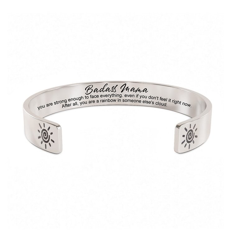 For Mom - Badass Mama Rainbow Bracelet