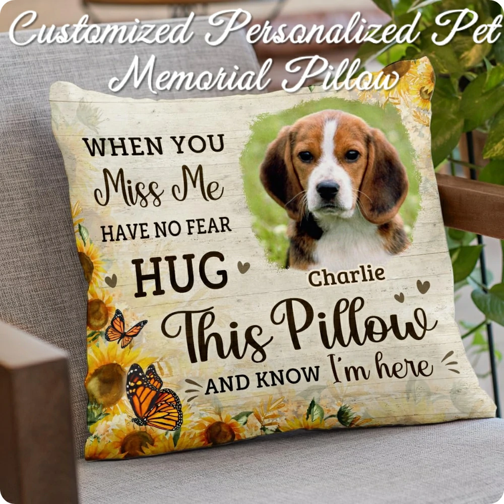 Lookipet custom pet pillow