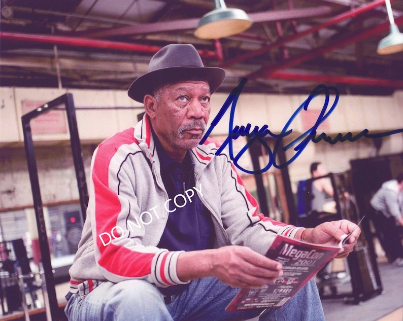 MORGAN MAN 8 x10 20x25 cm Autographed Hand Signed Photo Poster painting