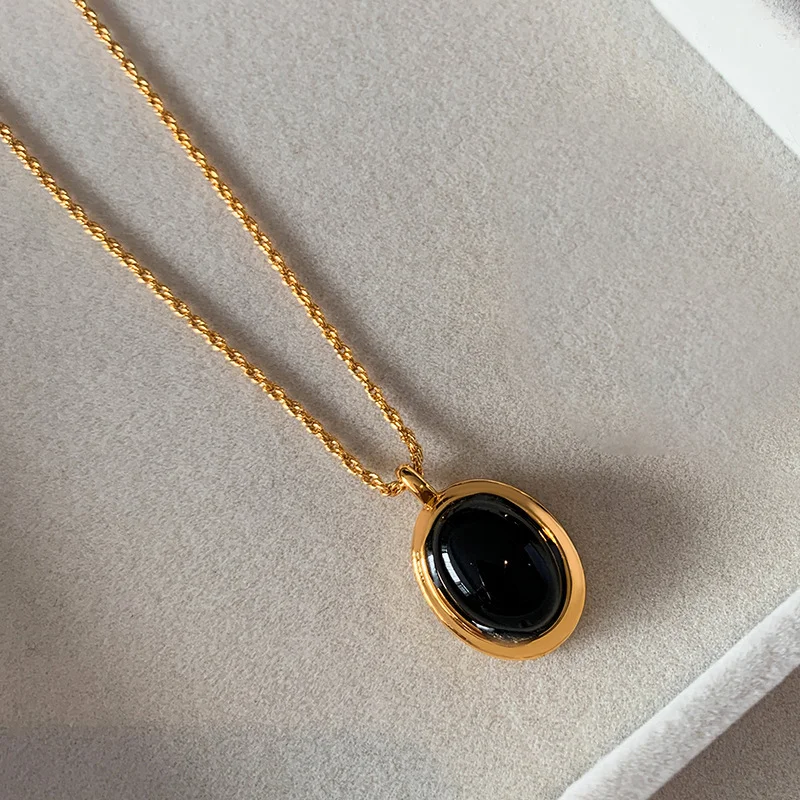 Opal Onyx Necklace