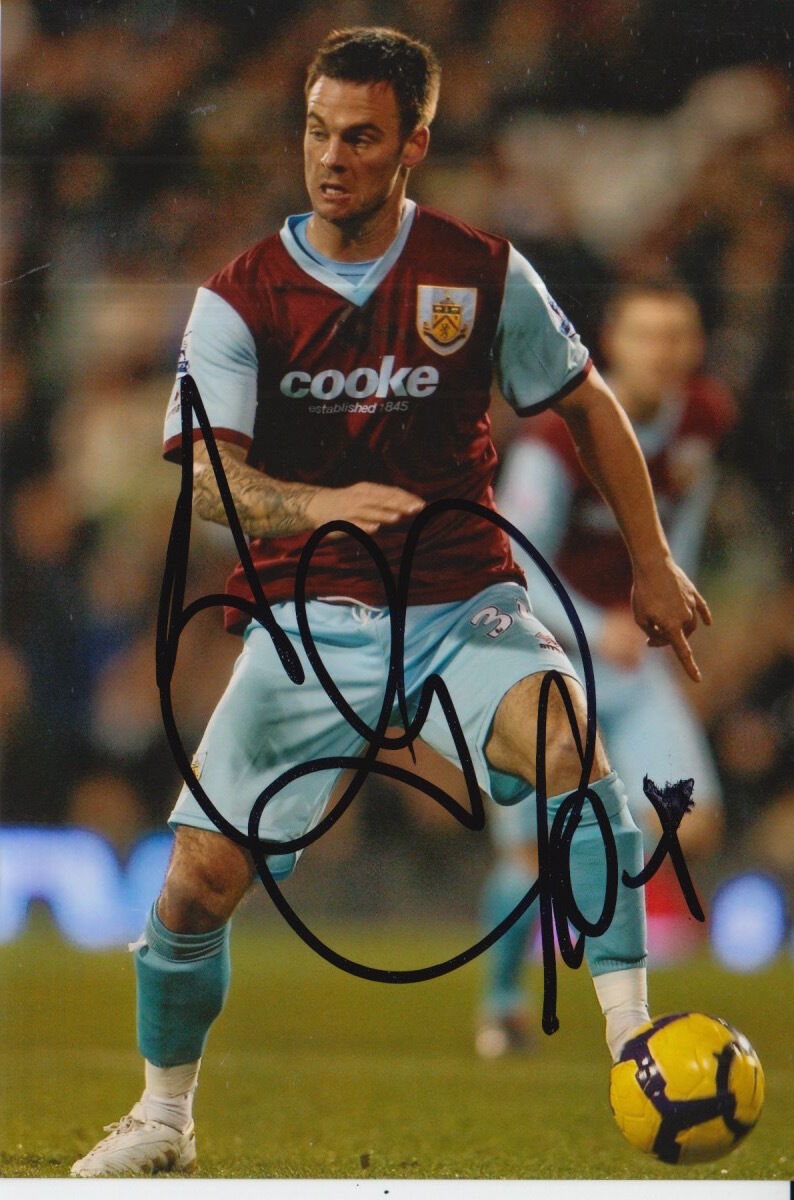 BURNLEY HAND SIGNED DANNY FOX 6X4 Photo Poster painting 1.