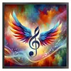 Colorful Notes-11CT Stamped Cross Stitch 40*40cm/15.75*15.75in tapestrymarket