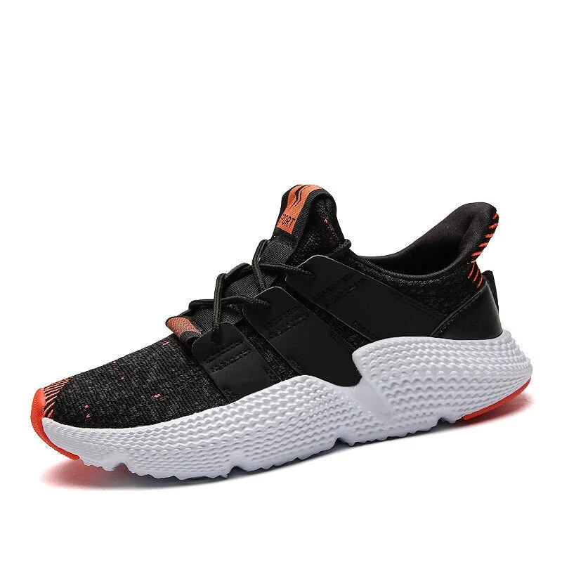 Fly Weaving Men Casual Shoes Spring Summer Shoes Men Damping Tennis Sneakers Men High Quality Breathable Male Footwear