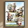 Diamond Painting-DIY Full Round Drill Gnome