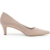 Women's 2 Inch Pumps Kitten Heels Closed Pointed Toe Low Heels Casual Shoes