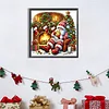 (40*40cm)Christmas Gnome - Full Round Drill Diamond Painting