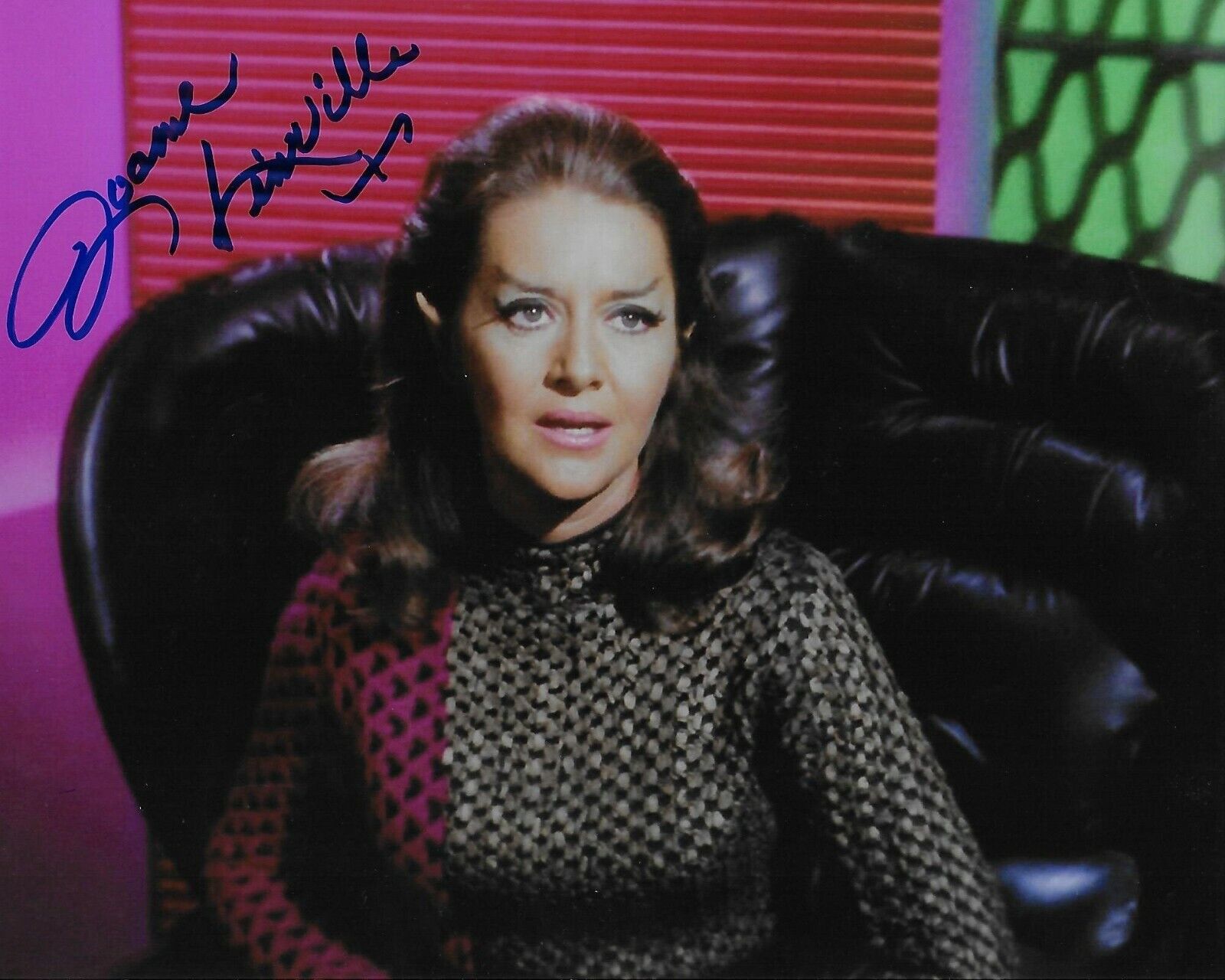 Joanne Linville RIP 1928-2021 Original Signed 8x10 Photo Poster painting #7 - Star Trek TOS