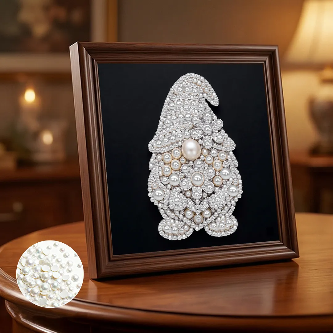 12pcs DIY Goblin Pearl Dot Painting No Frame Pearl Painting Art Kits 15x15cm Pearl Gem Paintings Picture Arts Craft for Adults Beginners Home Wall Decor