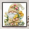 Tulip Gnome-11CT Stamped Cross Stitch 65*65cm/25.59*25.59in(Big Size) tapestrymarket