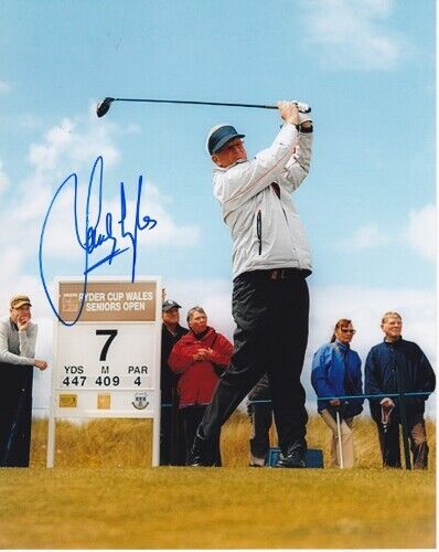 Sandy Lyle Signed - Autographed Golf 8x10 inch Photo Poster painting with Certificate