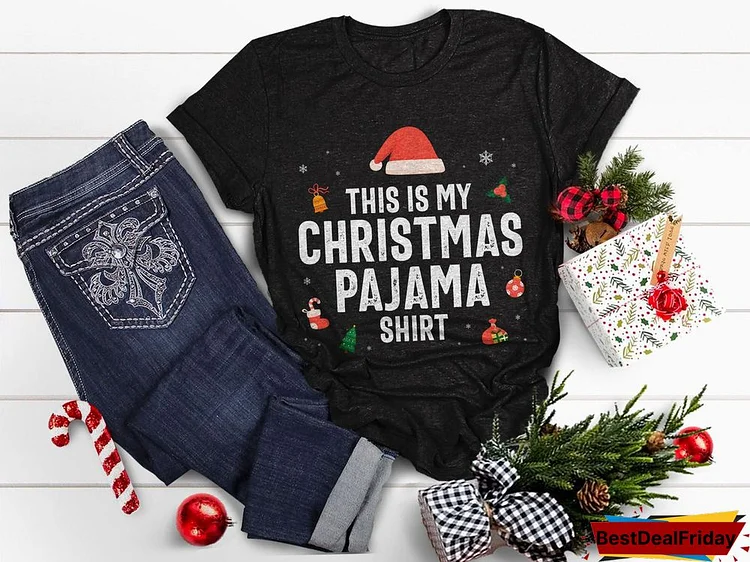 Bestdealfriday Christmas 2020 Shirts Family Matching Christmas Shirt Cute Xmas Shirt Santa Claus Hat