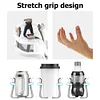 Two-Hole Tea Cup Stand Bracket Double Hole Water Bottle Support Auto Accessories