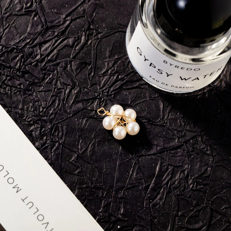 10 PCS/Package Copper Geometric Pendant Jewelry Accessories