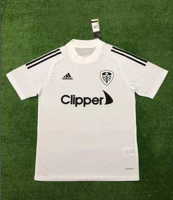 2024-2025 Leeds United White Training Soccer Jersey