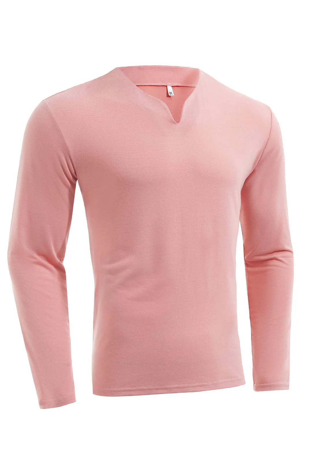 Uveng Uveng New Hot Fitness Plus-Size Sports T-Shirt Men's Elastic Comfortable Long-Sleeved Autumn V-Neck