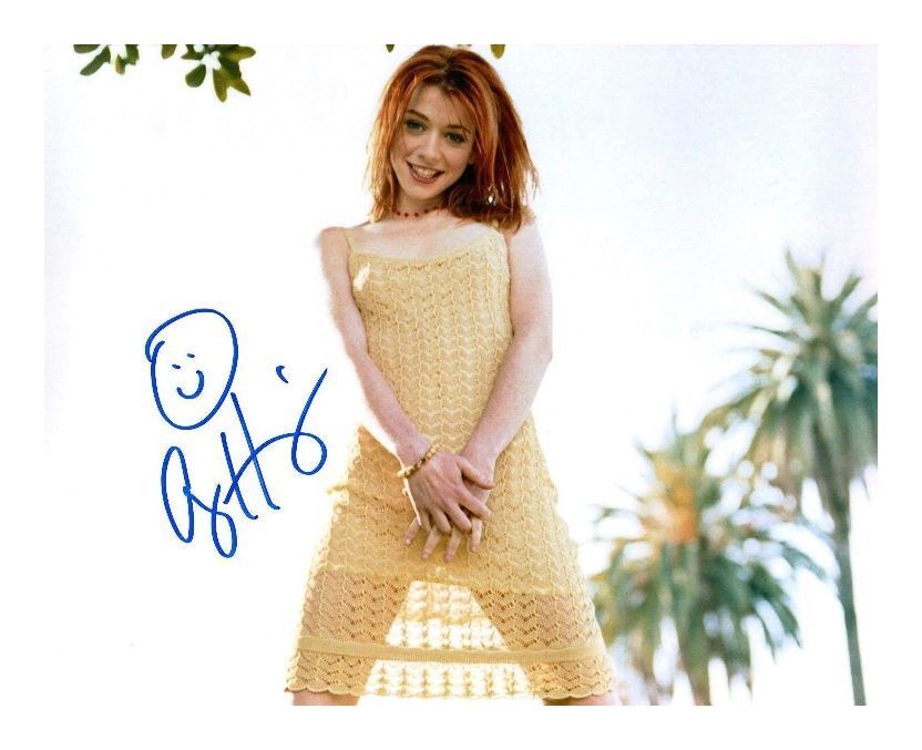 ALYSON HANNIGAN AUTOGRAPHED SIGNED A4 PP POSTER Photo Poster painting PRINT 2