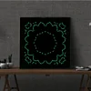 Abstract Art Mandala Flower | Luminous Diamond Painting Kits