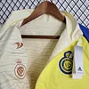 2022/2023 Al-Nassr Reversible Windbreaker (Yellow-Beige) Football Shirt 1:1 Thai Quality