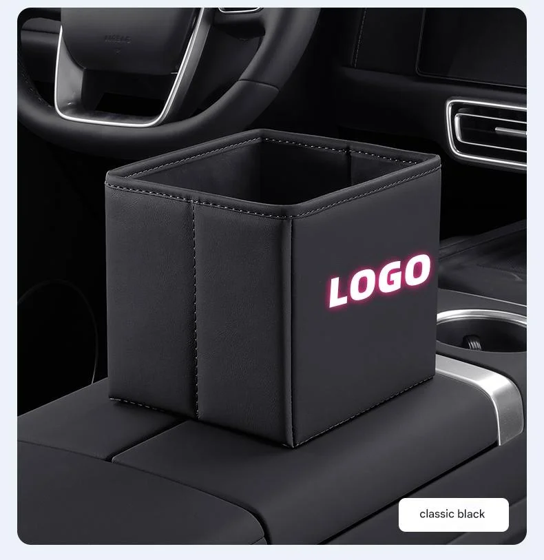 Car Leather Folding Storage Box