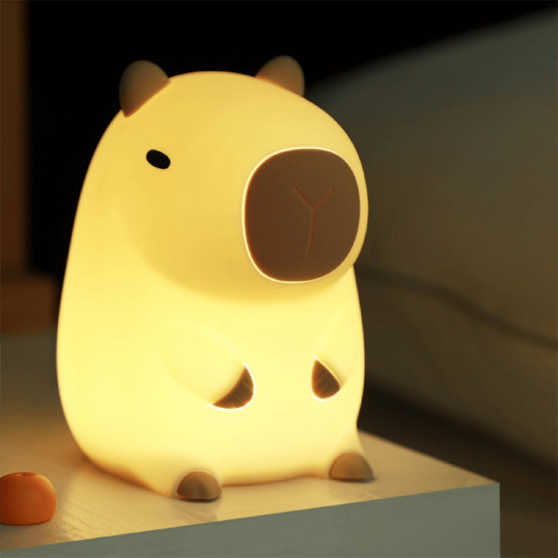 Capybara Tap Tap LED Night Lamp Best Gift For Boy and Girls