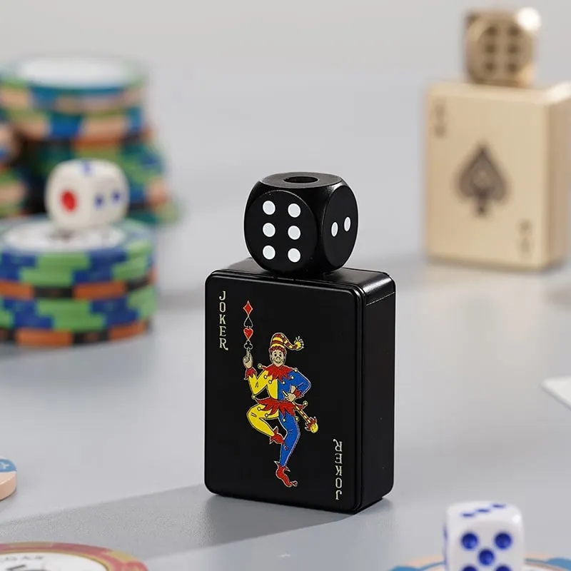 🔥 Men's Stress-Relieving Rotating Dice Lighter
