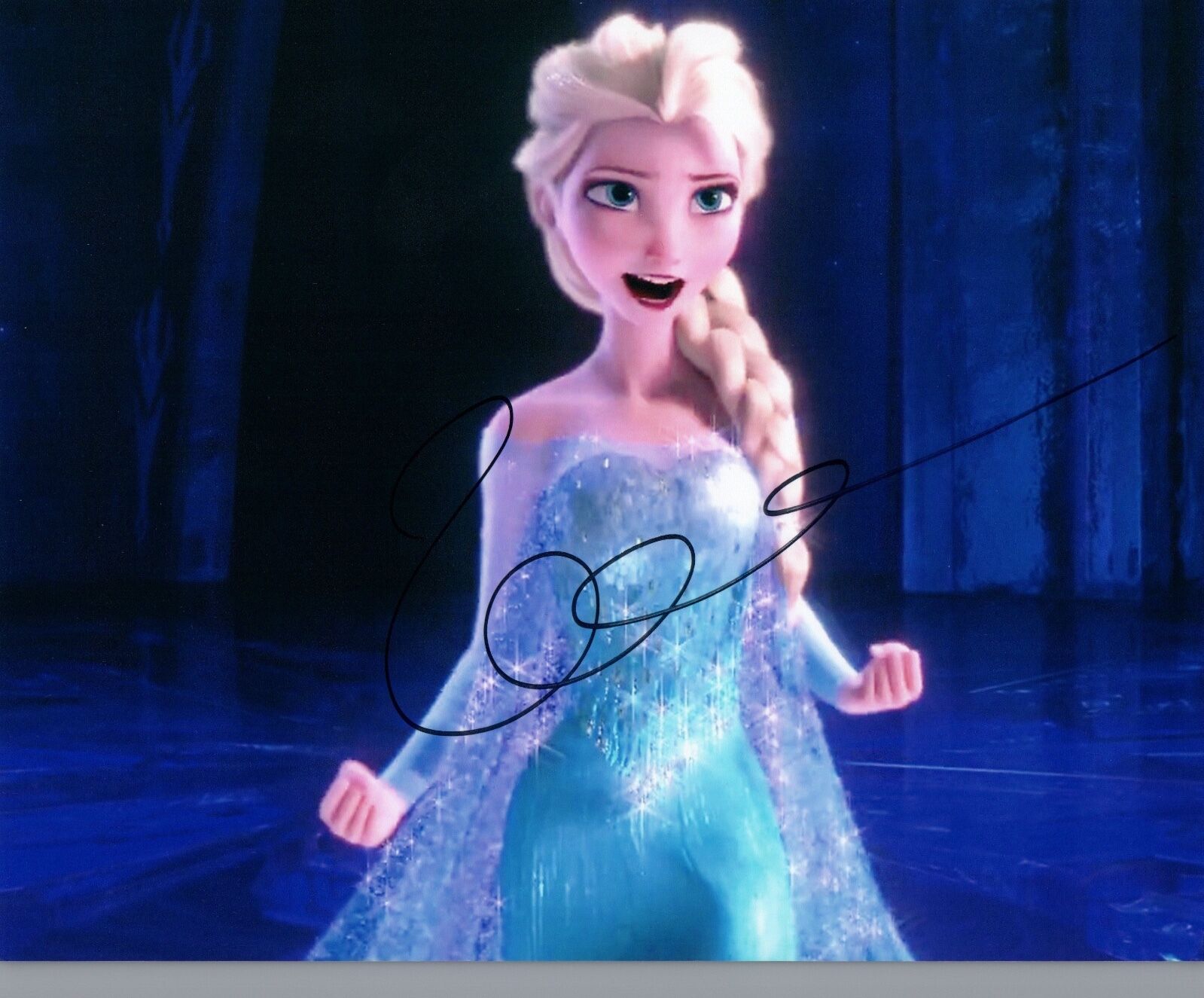 Idina Menzel Signed Autographed 8x10 Photo Poster painting Elsa Frozen Wicked Rent COA VD