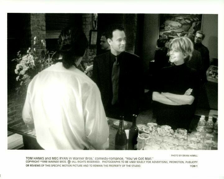 Tom Hanks Meg Ryan You've Got Mail Original Press 8X10 Photo Poster painting