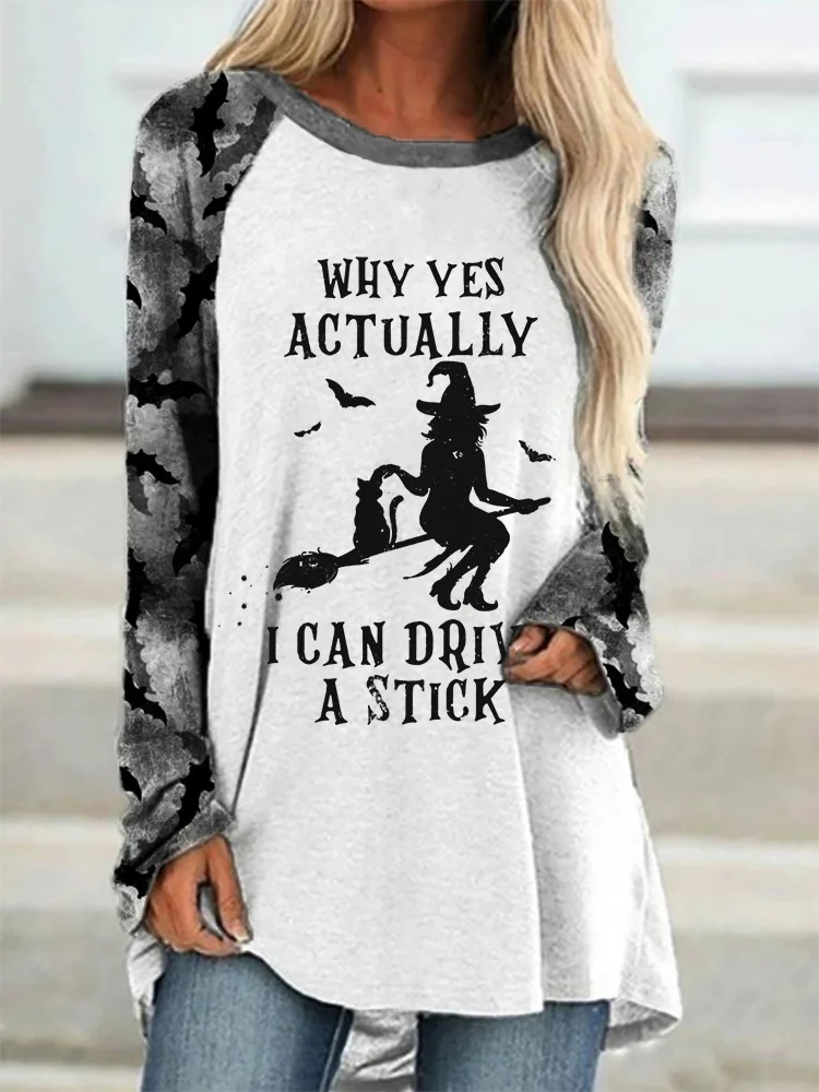 Why Yes Actually I Can Drive A Stick A Line T Shirt