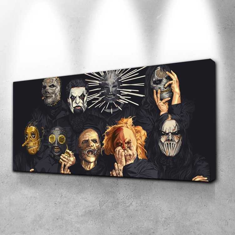 Slipknot Canvas Wall Art MusicWallArt