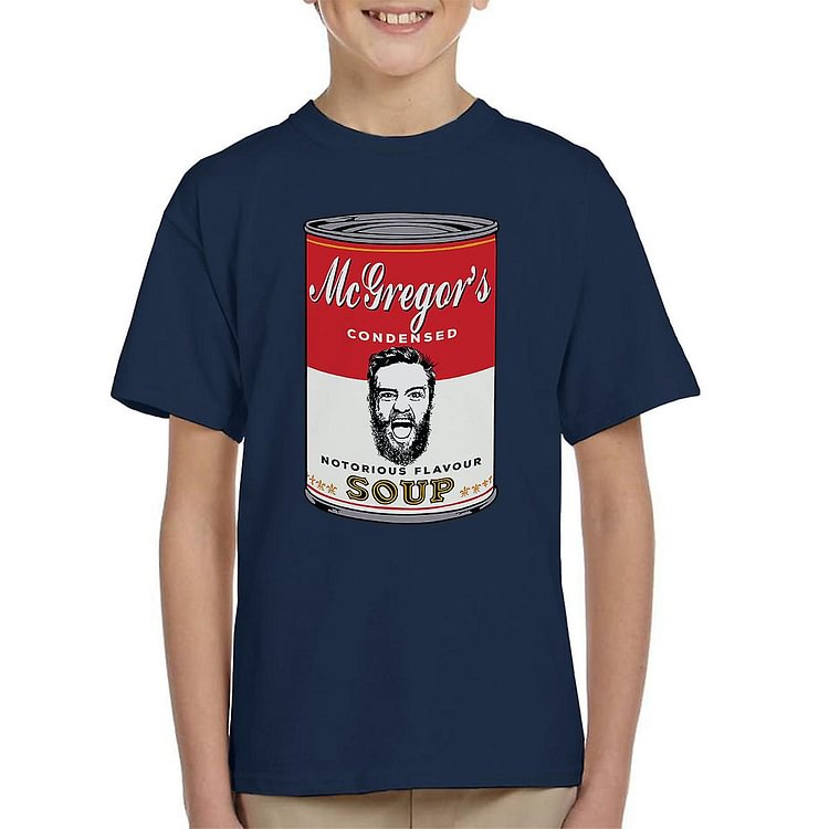 Conor McGregor Notorious Flavoured Soup Kid's T-Shirt