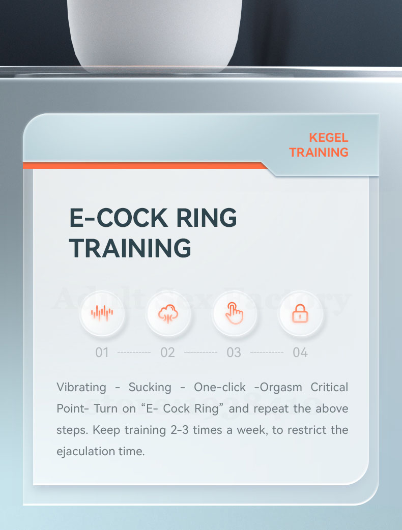 Intelligent Training Masturbation Cup with Multi-Frequency Suction and Vibration