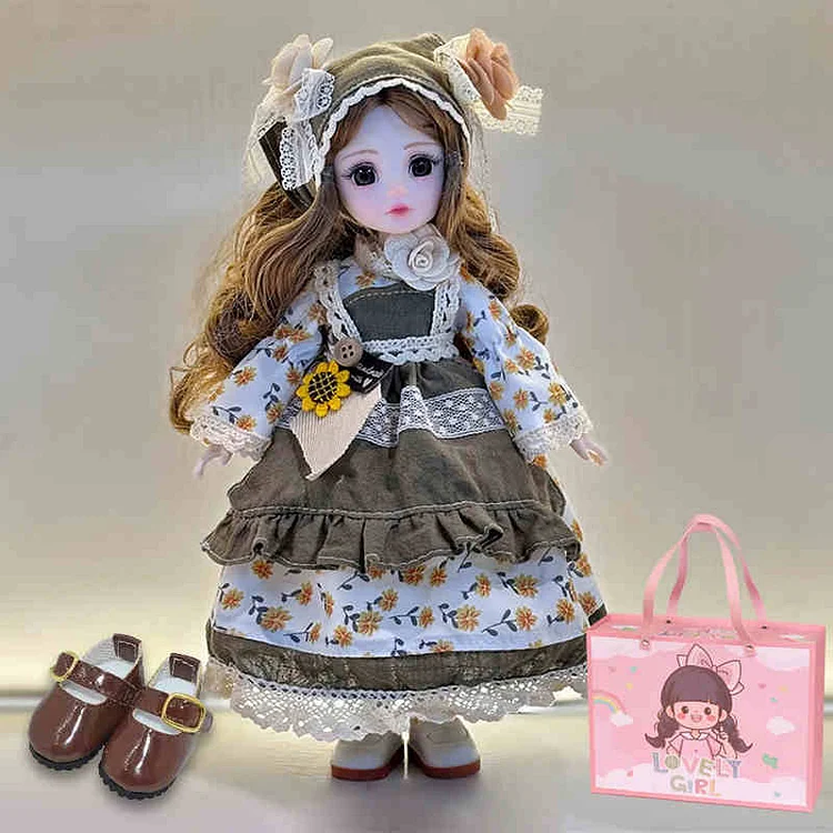 人気 可愛い 本体+服+シューズ 誕生日 プレゼント 子供 関節人形玩具