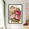 (Big Size)Peony Bouquet - 11CT Stamped Cross Stitch 40*60cm/15.75*23.62in