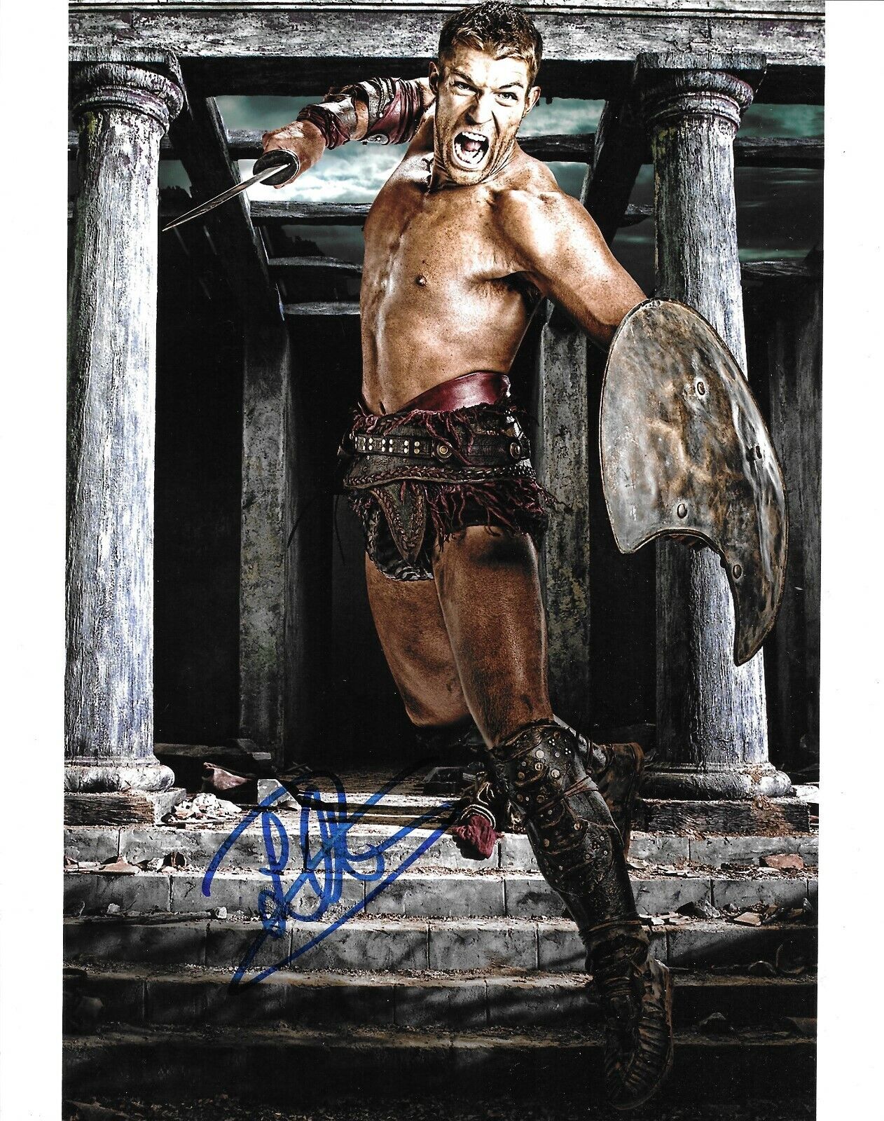 Liam McIntyre Spartacus autographed Photo Poster painting signed 8x10 #18