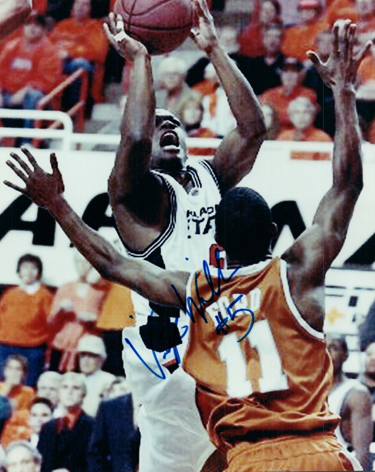 Victor Williams NCAA College Oklahoma Hand Signed Autograph 8x10 Photo Poster painting