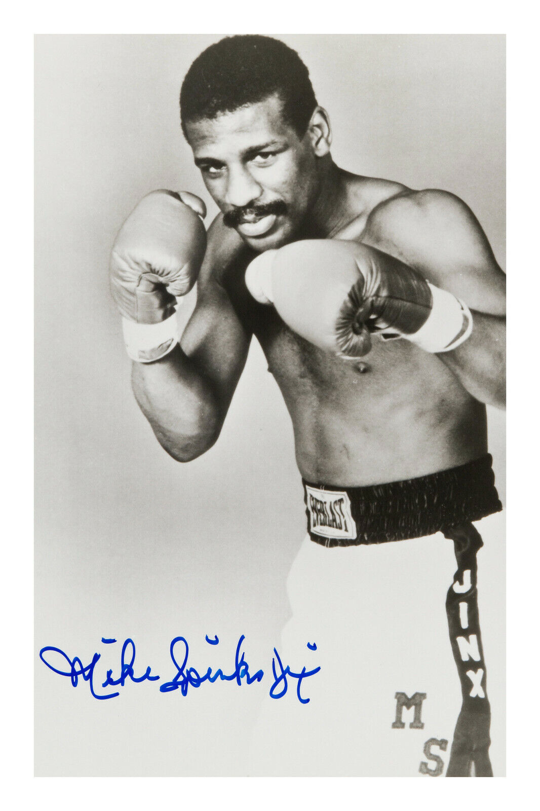 Michael Spinks Signed A4 Photo Poster painting Print Poster Autograph Boxing