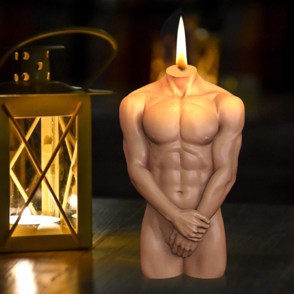 

Silicone Human Body Shape Mold Sculpture 3D Simulation Figures Candle Mould, 501 Original