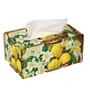Wooden Colorful Pattern 5D Diamond Painting Tissue Holder Diamond Art Tissue Box