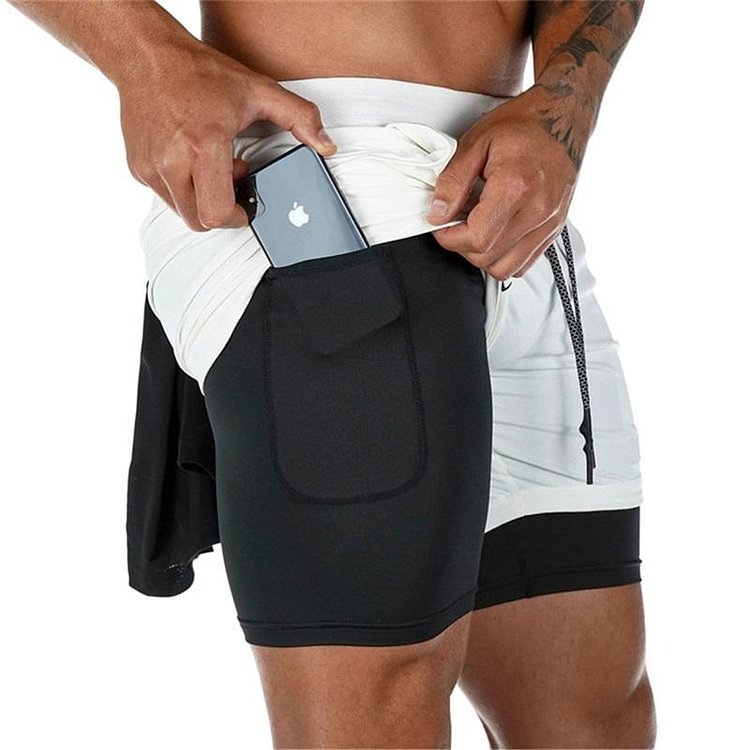 MEN'S QUICK-DRY GYM SHORTS