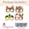 DIY Diamond Painting Christmas Glasses Frame No Lens(Christmas cookies)