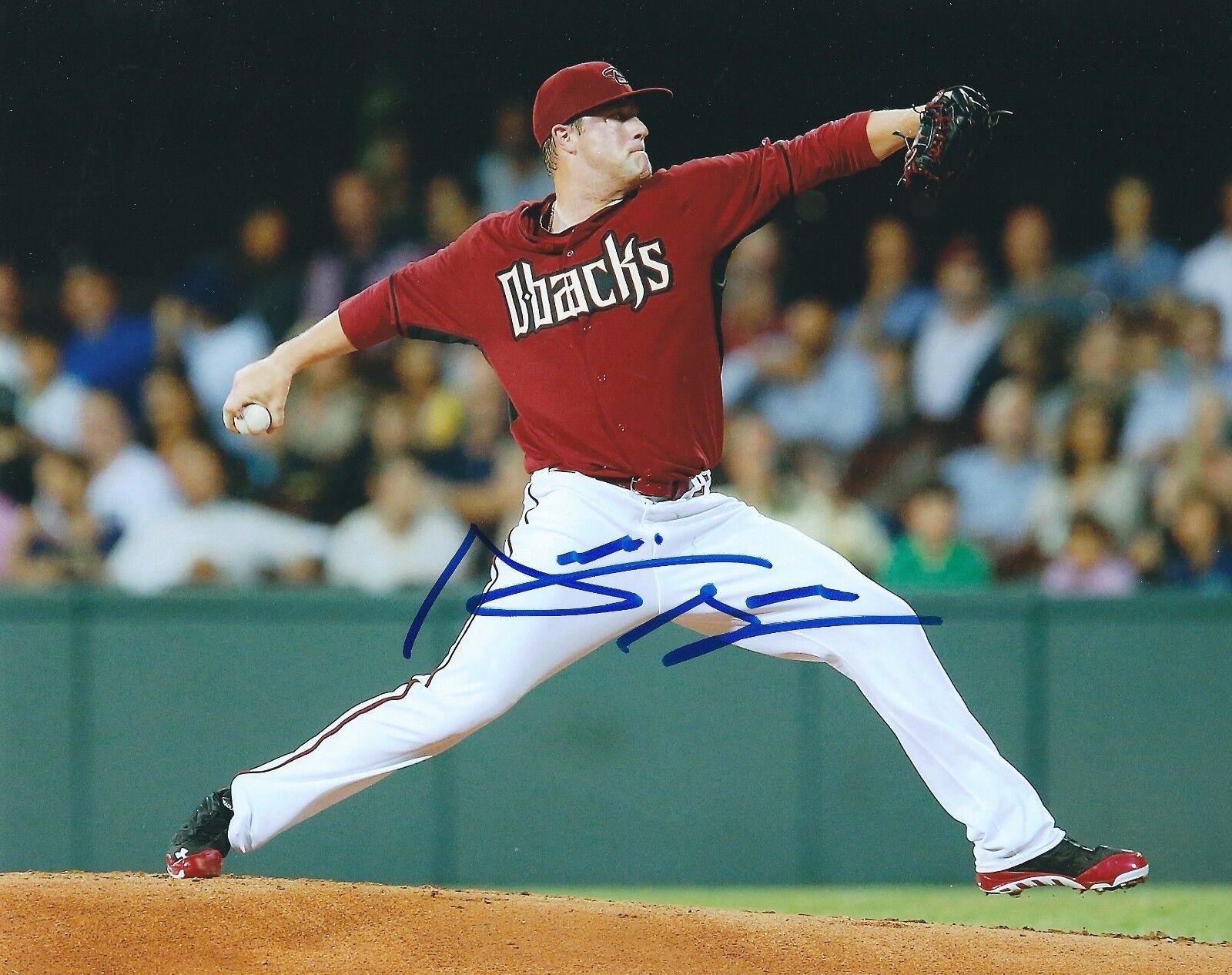 Signed 8x10 ARCHIE BRADLEY Arizona Diamondbacks Autographed Photo Poster painting - COA